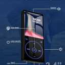 96GB MP3 Player with Bluetooth 5.0: Portable Lossless Sound Music Player with HD Speaker,2.4" Screen Voice Recorder,FM Radio,Touch Buttons,Support up to 64GB for Sport(Earphones&64GB TF Card Included)