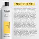 Nioxin Scalp + Hair Thickening System 1 Shampoo| For Natural or Untreated Hair with Light Thinning | With Niacinamide and Biotin | 16.9 Fl oz.