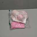 100 Pieces Cherry Tableware Set Party Supplies - Pink Gingham Disposable Paper Plates, Cups, Napkins, and Forks, Cute Cherry Design for Birthday, Baby Shower, Bridal Shower, Picnic, Serves 20 Guests