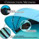 84" Round Daybed Canopy Replacement Fabric, Patio Rattan Wicker Sunbed Top Canopies Cloth Easy InstallationNo Frame (Off-White, 84canopy)