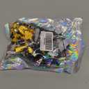 T13 3D Action Figure Set (Assembly Completed) 2 Pcs, 3D Printed Multi-Jointed, Titan 13 Action Figures, Multi-Articular Lucky Mobile Robot Nova,Desktop Decorations for Game Lovers Toys (Gold Sliver)