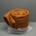 Bedsure Comforter Duvet Insert - Quilted Comforters Queen Size, All Season Duvet, GentleSoft Down Alternative Bedding, with 8 Tabs, Gifts for Women/Men, Burnt Orange, Queen 88 x 88 Inches