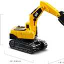 CAT Construction Toys CAT Construction Die Cast Metal 3 Pack Vehicles - Steam Roller/Excavator/Wheel Loader for Ages 3+