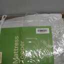 Ultra Soft Twin XL Size Mattress Topper - Viscose Made from Bamboo Pillow Top Mattress Pad for Back Pain Relief - Naturally Cooling for Hot Sleepers, White