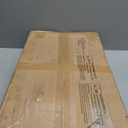 2 Pack Bamboo Luggage Rack for Guest Room, 26.77" Folding Wide Suitcase Stand with Storage Shelf, Thickened Luggage Stand Holder for Bedroom Hotel, Luggage Rack for Suitcases (Brown)