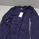 LALABEE Women's Open Front Pockets Knit Long Sleeve Sweater Cardigan (XL)