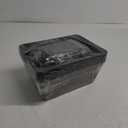 Lifewit Plastic Storage Basket, 7 Pack Stackable Storage Bins for Organizing, Multi Size Open Containers for Shelving, Pantry, Office and Cabinet, 5 Large and 2 Small Size, Black