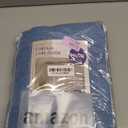 MIULEE Linen Texture Curtains for Bedroom Solid 100% Blackout Thermal Insulated Dusty Blue Curtains Grommet Room Darkening Drapes Luxury Decor for Living Room Nursery 52x84 Inch (2 Panels)