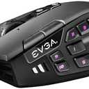 EVGA X15 MMO Gaming Mouse, 8k, Wired, Black, Customizable, 16,000 DPI, 5 Profiles, 20 Buttons, Ergonomic 904-W1-15BK-KR