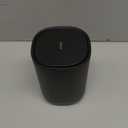 Cesun Mini Desktop Can with Swing Lid, 0.4 Gallon Small Desk Can, Countertop Wastebasket, Modern Tiny Tabletop Bin for Home Office, Makeup Area, or Car Interior (Black)