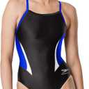 Speedo Womens Swimsuit One Piece Endurance+ Cross Back Solid Adult Team Colors 10/36