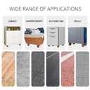 4 Inch Caster Wheels, Casters Set of 4, Heavy Duty Casters with Brake 2200 Lbs, Locking Industrial Swivel Top Plate Casters Wheels for Furniture and Workbench Cart(Two Hardware Kits Include)