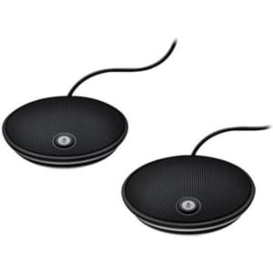 Logitech Group Expansion Microphones for Video & Audio Conferencing , Black