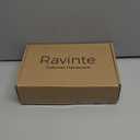 Ravinte 10 Pack 5 Pairs European Kitchen Cabinet Hinges Soft Close Full Overlay Cabinet Door Hinges Heavy-Duty Frameless Adjustable Concealed Cabinet Cup Hinge