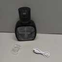 Automatic Liquid Soap Dispenser, 17oz/500ml Touchless Rechargeable with 4-Level Adjustable & IPX5 Waterproof - Level Display for Wall/Tabletop Use in Bathroom, Kitchen, Black