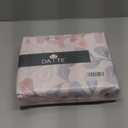 OAITE Duvet Cover Set Queen Size Floral Pattern Ultra Soft 100% Cotton Duvet Cover Sets 3-PC, Breathable Duvet Cover with Zipper Closure & Corner Ties(2 Pillow Shams,1 Duvet Cover)