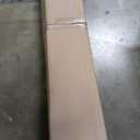 28" x 84" Bifold Sliding Barn Door, K Shaped Panel with Sliding Hardware Kit Set, Finished Closet Door Slab, 2.67FT Track for 2 Doors, MDF, White