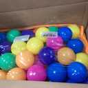 Vanland Ball Pit Balls for Baby and Toddler Phthalate Free BPA Free Crush Proof Plastic - Multicolored Pit Balls in Reusable Play Toys for Kids with Storage Bag, 200 Balls