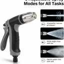 Aquoxs Pressure Washer Gun, Cordless Power Washer, Durable Stainless Steel, 360° Rotating for Three Spray Modes, Universal Compatibility
