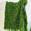 Fake Moss for Crafts 39.37" x 39.37" Artificial Moss for Indoor Plants Decorating Dark Green Faux Grass for Planters Crafts DIY Table Centerpieces Fairy Garden Floral Wedding 100 x 100cm