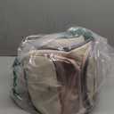 Vacuum Seal Backpack Travel, Expandable Vacuum Seal Carry on Backpack with Hand Pump & Luggage Tag, 17'' laptop Compression Backpacks with RFID Pocket, Personal Item Compression Back Back Travel,Pink