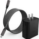 S24 S23 S22 Ultra Charger, 45W USB-C Super Fast Charger Type C PPS/PD Wall Charging Block for Samsung Galaxy S25/S24/S23/S22 Ultra/S22 Plus/S20 Ultra/Note 20/Note 10+, Galaxy Tab(10ft Cable, Black)