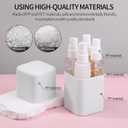 Multifunctional Travel Bottle Set - 4-in-1 Kit with 50ml Size Spray Bottle, Lotion Container, Tsa Approved & Reusable Travel Essential Suitable for Storing Lotions, Perfumes, Etc