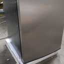 BLACK+DECKER 10 Cu. Ft. Top Mount Refrigerator with Freezer, 2 Door Fridge with Top Freezer and Mechanical Temperature Control, For Homes and Apartments, BDA10LAS, Stainless Steel Look