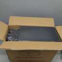 12 Pack Hard Sturdy Thickened Rigid XX Large Shoe Storage Organizer for Closet, Clear Stackable Sneaker Shoe Boxes Rack Containers Display Case Bins with Lids, Grey02