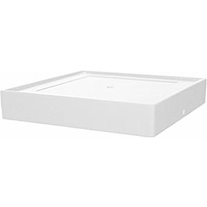 Classy Caps TRA45W Base Imperial Aluminum, 4.5" x 4.5", White