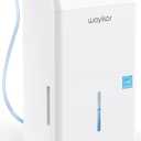 Waykar 150 Pint 2025 Energy Star Dehumidifier with Pump for Large Rooms up to 7,000 Sq. Ft. for Home, Basement, Commercial, Industrial, with Drain Hose & Tank, Auto Defrost, Smart Auto Comfort Mode, Grey