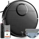 UMMUND Robot Vacuum and Mop Combo, 2 in 1 Mopping Robotic Vacuum Cleaner with Schedule, Wi-Fi/ App/ Remote, Strong Suction, Self-Charging, Slim, Ideal for Hard Floor, Pet Hair, Low-Pile Carpet