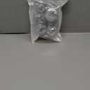 7PCS Disco Cake Topper, Different Sizes, 70s Themed Dance Party Supplies, Small Disco Balls for Cake Dessert Christmas Party Ornament (Silver)