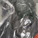 Motorcycle Cover Waterproof Outdoor Storage with Lock-Holes, Storage Bag & Night Reflective Design, Heavy Duty Protection Powersports Vehicle Covers Fits up to 96.5"-116" (420D Red, 96.5")