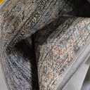 Loloi Amber Lewis Billie Collection BIL-05 Denim/Blush 10'-0" x 14'-0", 0.19" Thick Area Rug