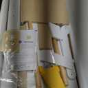 Foldable Toddler Standing Tower, Height Adjustable Kitchen Tower with Safety Rails and Anti-Slip Device, Wooden Kids Kitchen Stool Helper for Ages 18 Months to 6 Years - White