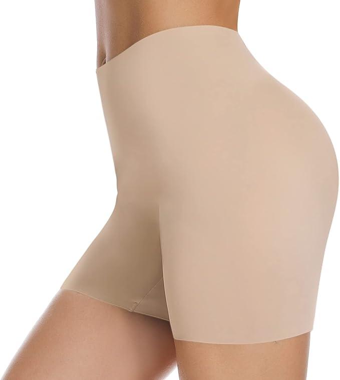 JOYSHAPER Slip Shorts for Under Dresses Women Seamless Boyshorts Panties Anti Chafing Underwear Shorts M