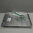 E-far Cookie Sheet with Rack Set, Half Sheet Baking Pan for Oven Cooking, 18”x13” Stainless Steel Rimmed Tray with Wire Cooling Rack for Roasting Broiling Bacon Meat Steak - Dishwasher Safe