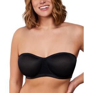 HSIA Strapless Bras for Women, Bella Convertible Minimizer Bra for Large Bust Unlined Underwire Balconette Bras, Size: 38DD
