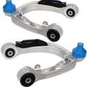2PCS Front Upper Control Arm Compatible with for Tesla model3 17-24, modelY 20-24 2017 2018 2019 2020 2021 2022 2023 2024 OE# 104432100G 104432100H