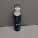Brita Hard-Sided Plastic Premium Filtering Water Bottle, BPA-Free, Reusable, Replaces 300 Plastic Water Bottles, Filter Lasts 2 Months or 40 Gallons, Includes 1 Filter, Night Sky - 26 oz.