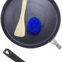 Satre Online and Marketing Aluminium Dosa Pan with Detachable Handel,Induction Base,Non Stick Pan,Fry Pan,Omlet Pan,Color-Black
