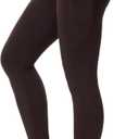 Dragon Fit High Waist Yoga Leggings with 3 Pockets,Tummy Control Workout Running 4 Way Stretch Yoga Pants (Small, Coffee)