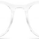 ZNEIAAPR Distance Glasses for Women & Men, Near Sighted Myopia Driving Eyeglasses, Nearsighted See Far Vision Glass Clear, -1.5x