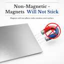 2 Pack 304 Stainless Steel Sheets, 24″×24″ 18 Gauge Metal Plate