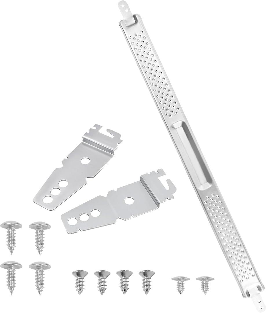 W10426979 24 Inch Dishwasher Mounting Bracket Kit with 8269145 Screws, for Granite Quartz Marble, Compatible with Whirlpool KitchenAid Maytag, Replaces AP5607641 AH3632890 EA3632890 PS3632890 231179
