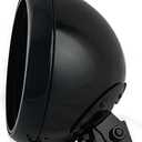 FATECIM Motorcycle 7" Round Headlight Bucket Housing 7 Inch LED Headlamp Shell Protective Cover Heavy Duty Universal for Harley Kawasaki Honda Yamaha Suzuki Chopper Cafe Racer Bobber Aprilia Black