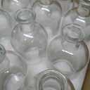 YOUEON 16 Pack Clear Glass Bud Vases, Small Bud Vases in Bulk, Glass Flower Vases for Centerpieces, Vintage Decorative Bottle Vases for Flowers, Home Decor, Wedding Reception, Office