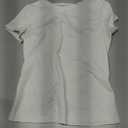 Trendy Queen Womens Basic T Shirts - Stretchy Soft Slim Fit Short Sleeve Y2k Cute Summer Crop Workout Tops (XS)