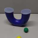 Juggling Balls Skill Game Toy with 2 Balls - Reaction Game Gift Set for Boys, Girls, & Teens - Bop It Outdoor Games, Adult Toy for Family Fun, Perfect 10-Year-Old Boy Gifts (Blue)